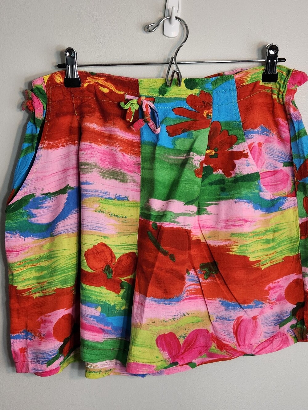 VTG Jams World Sz M Bright Floral Multicolor  Shorts Dreams unisex Beach Surfing